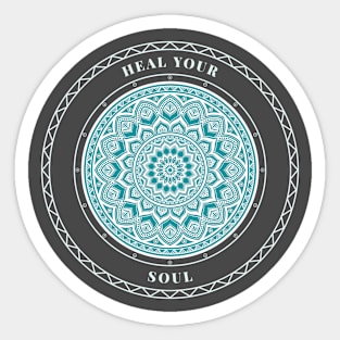 Heal your soul Sticker